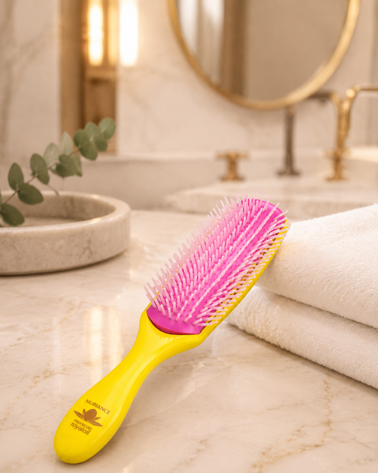 9 rads detangle brush